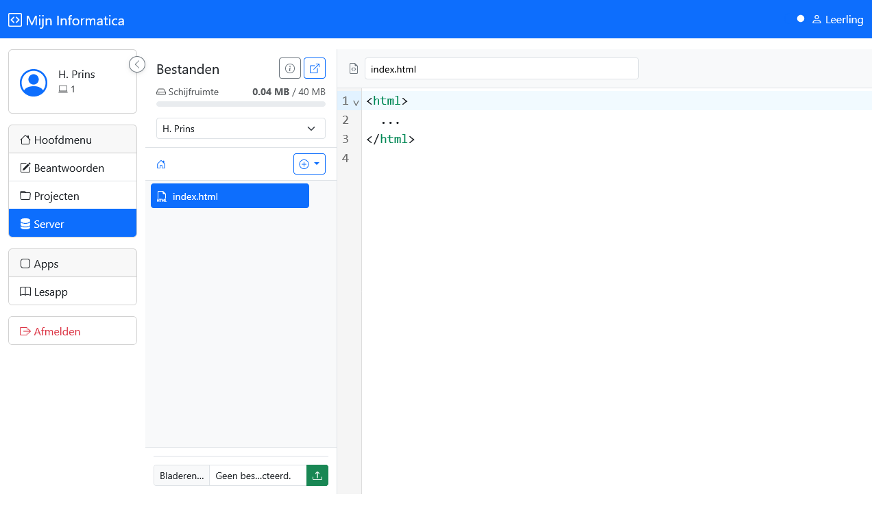 screnshot maken.mijn-in.nl